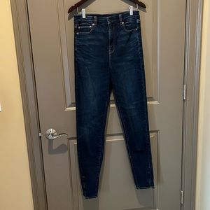American Eagle Next Level Stretch Extra High Waisted Skinny Jeans, 10 X-Long